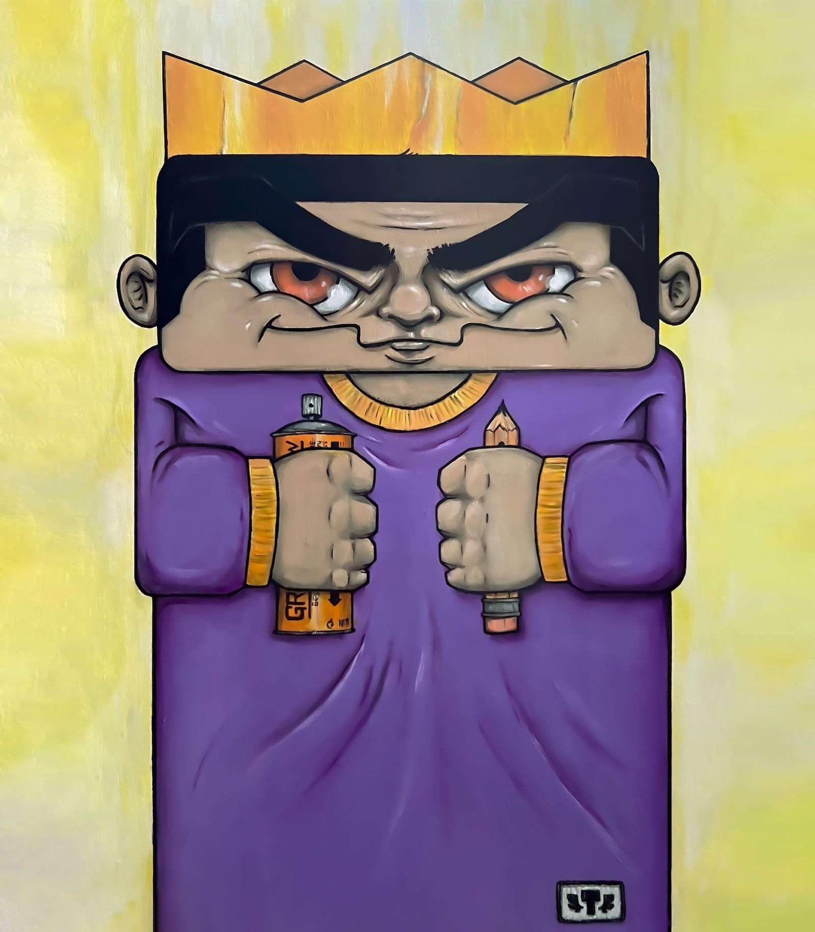 Kings Squared digital portraint